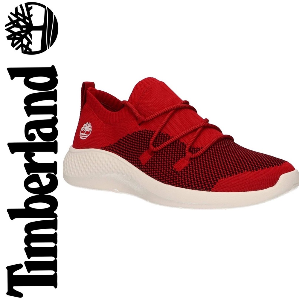 Timberland A1Z73 FLYROAM MEDIUM RED Men's Trainers, Sz 8 EUR 41.5